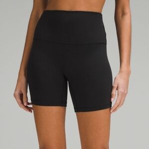 Lululemon Align High Rise 6" Short Black Size 12